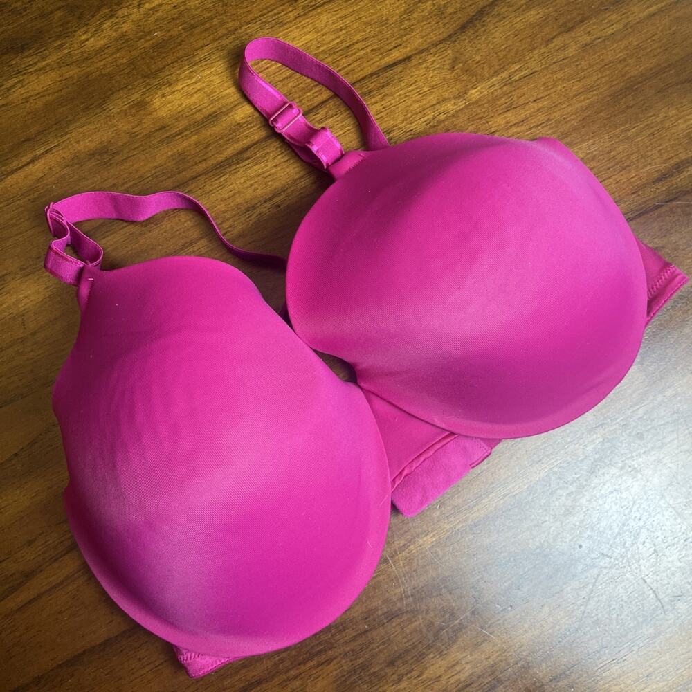Warner’s Cloud 9 ‘This Is Not A Bra Collection’ Underwire Bra 01593 40D Pink